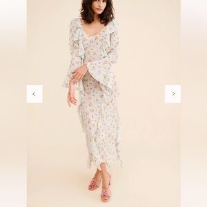 Spell & The Gypsy Fleur Frill Bias Maxi Dress